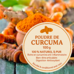 Poudre de curcuma Bio - 100 g
